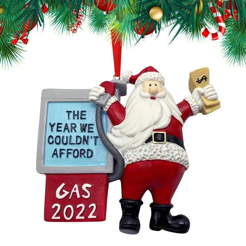 

Украшение Gass, Рождественское украшение, год, мы не можем позволить себе сезонный декор, Санта-Клаус, рождественская елка, декоративный кулон