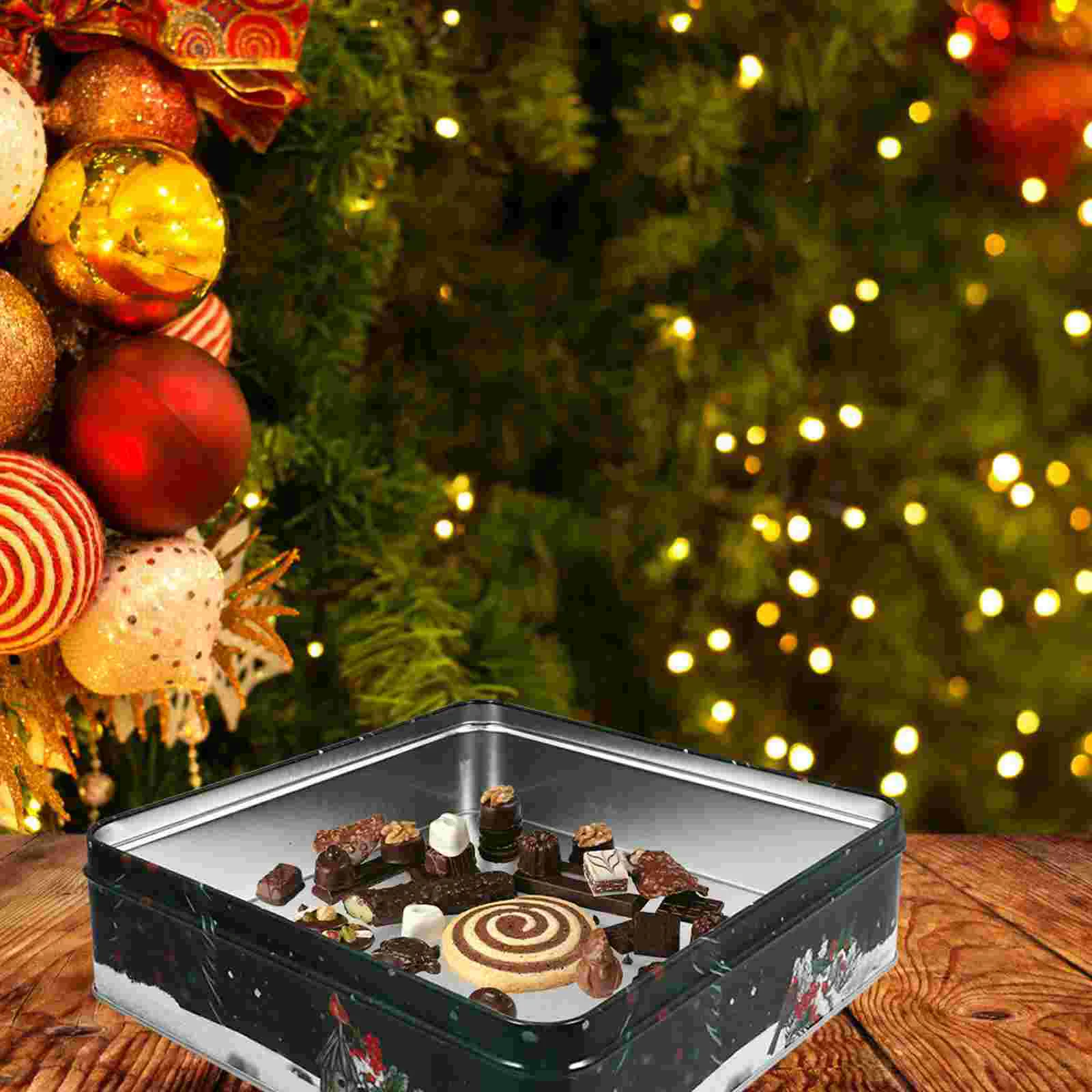 Коробка для печенья банка конфет коробки железный чехол уплотнитель