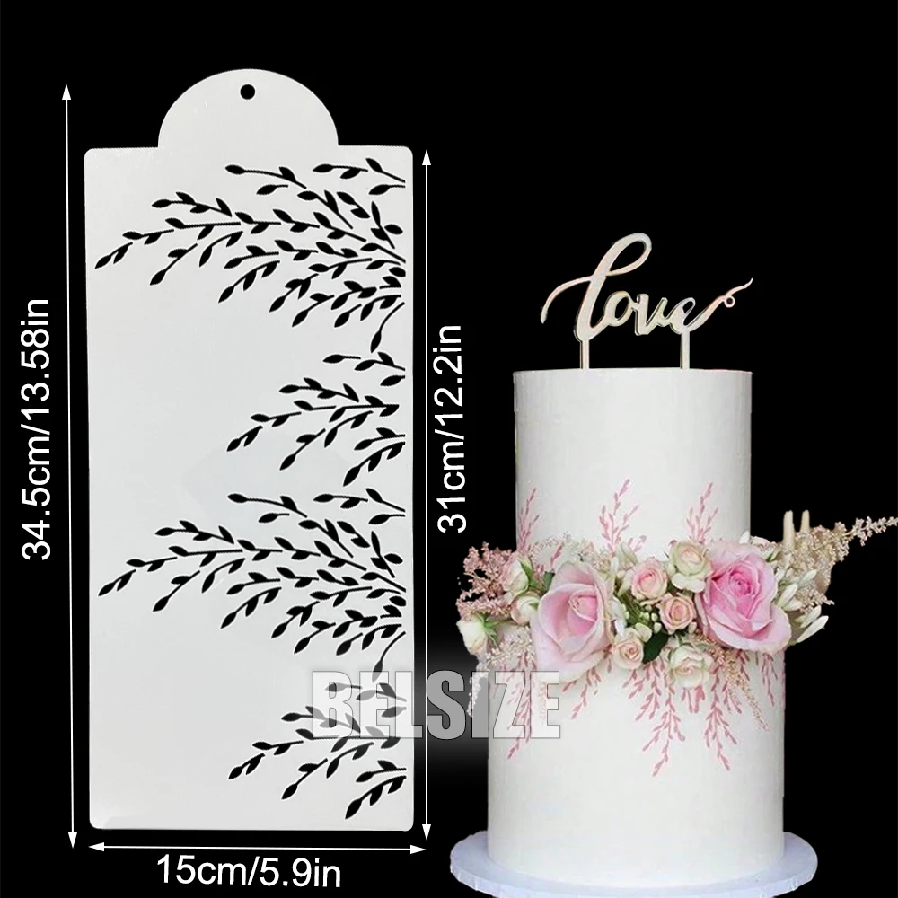 

Пластиковые трафареты для торта BELSIZE