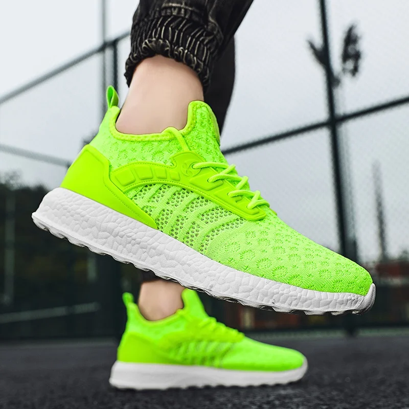 New Fashion Sneakers Breathable Running Shoes Mesh Shoes Sports Shoes Women Shoes Mens Shoes Casual Shoes Plus Size 36-46