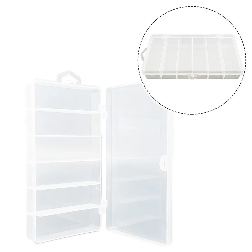 

Non-toxic Tasteless PVC Plastic Transparent 17.5x9.5x3cm 1pc Bait Box 2023 New Fishing Tackle Gear Accessories