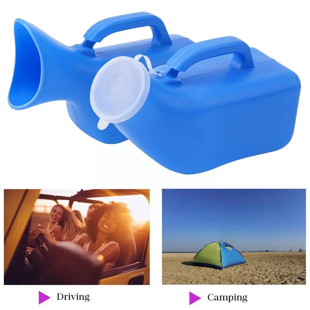 

1000/1200ml Portable Plastic Mobile Urinal Toilet Aid Bottle For Women Men Journey Travel Kit Outdoor Camping Car Urine Bot O2k1