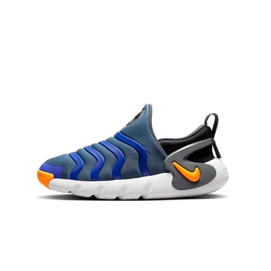 Износостойкая спортивная и повседневная обувь Nike Dynamo Go сине-серого цвета для