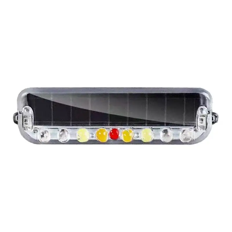 

LED Strobe Lights Solar LED Strobe Flashing Bar Light Traffic Advisor High Visibility Safety Warning Strobe Light Bar For Motorc