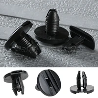 50pcs car bumper push clips fastener rivet retainer door panel fender liner for nissan car auto clips hole 8 5mm plastic screw