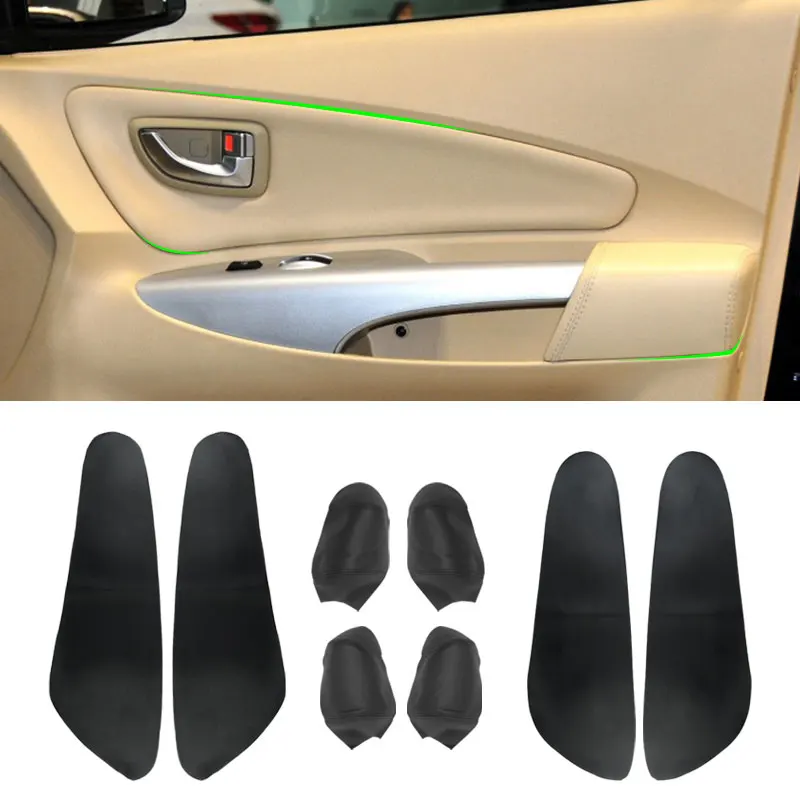 Для Hyundai Tucson 2006 2007 2008 2009 2010 2011 2012 2013 Автомобильная кожа из микрофибры 4 шт. защитная