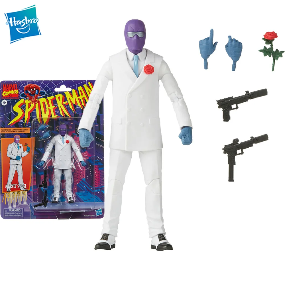 

[В наличии] Hasbro Marvel Legends Rose винтажная упаковочная серия, фигурка, Коллекционная модель, игрушка, подарок на день рождения, 6-дюймовый F7126