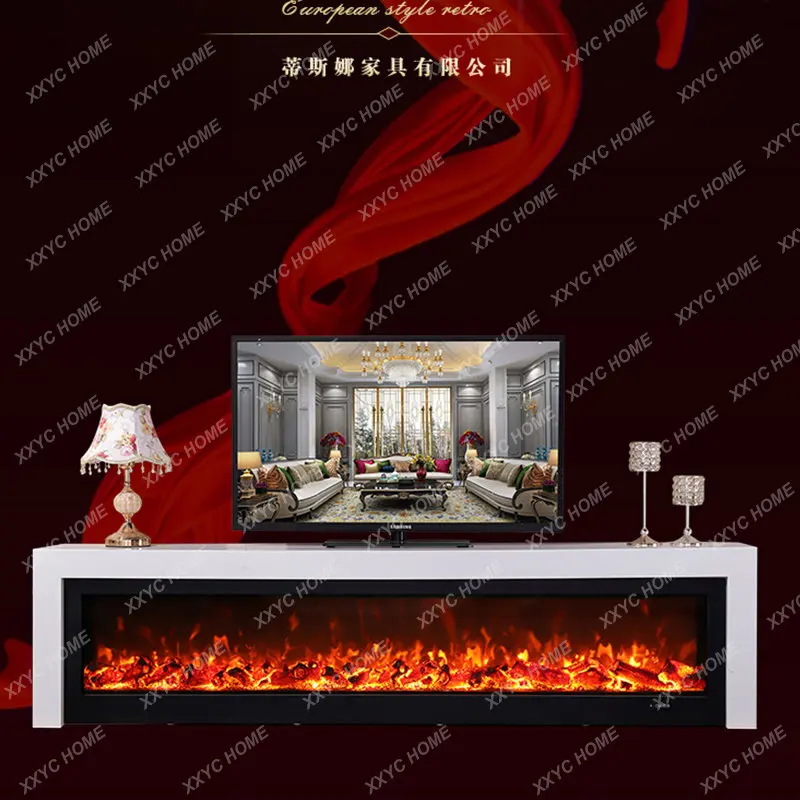 Роскошный минималистичный белый шкаф для телевизора из цельной древесины