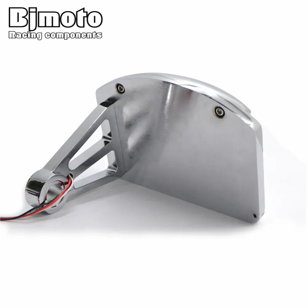 Номерный знак мотоцикла светодиодный задний стоп-сигнал боковой держатель