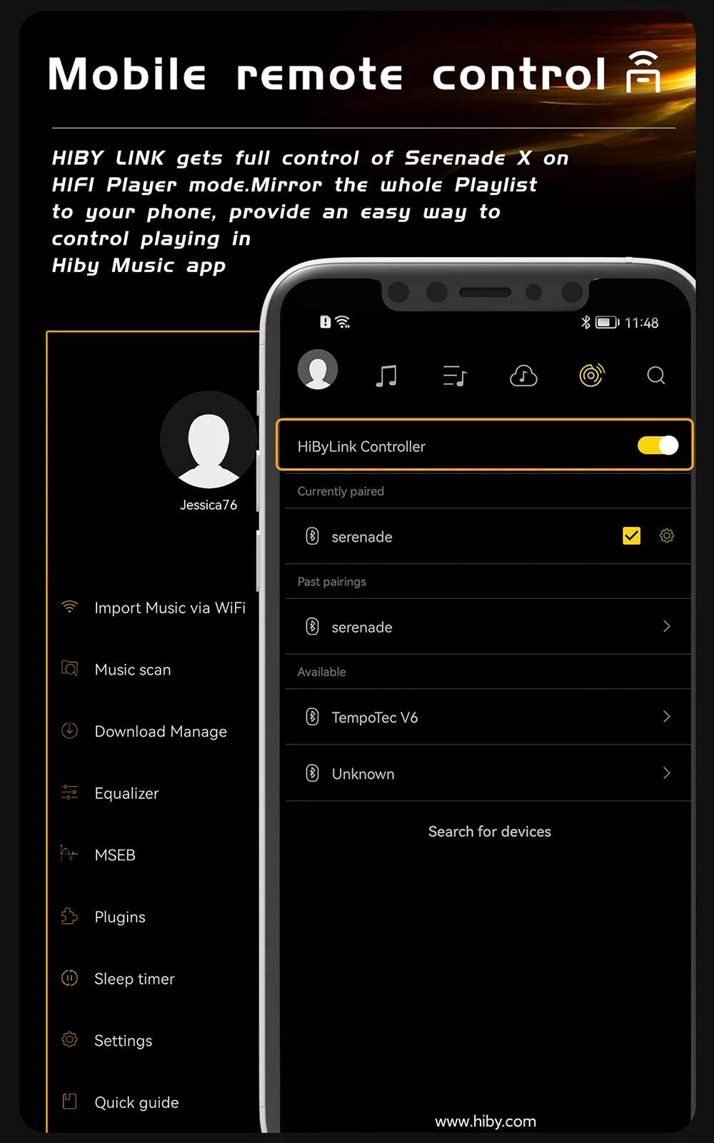 Настольный музыкальный плеер TempoTec Serenade X