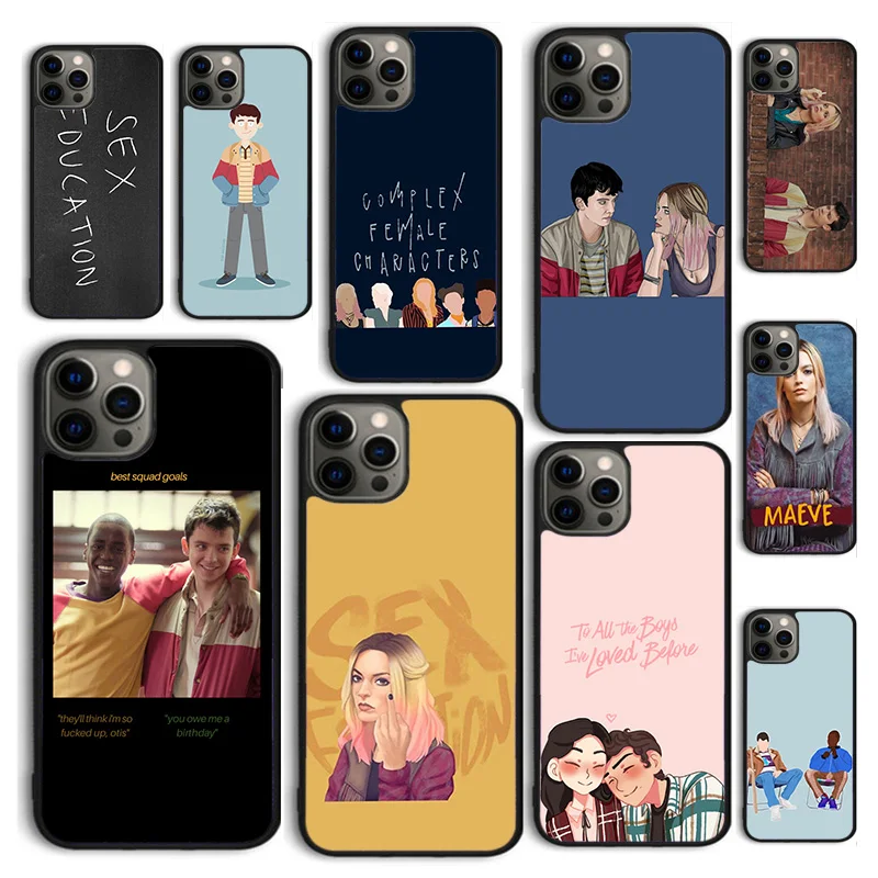 Autumu Sex education Phone Case Cover for iPhone 16 15 12 mini 11 13 14 Pro Max SE 2020 Apple 6S 7 8 Plus Coque