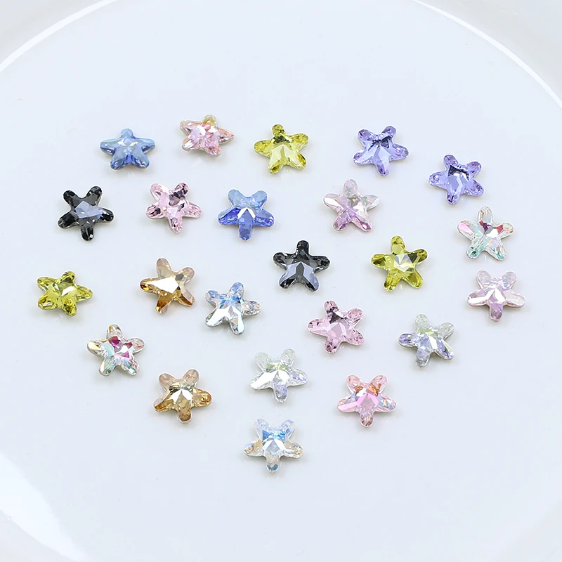 Декоративная обувь в форме морской звезды для ногтевого дизайна Кристалл K9