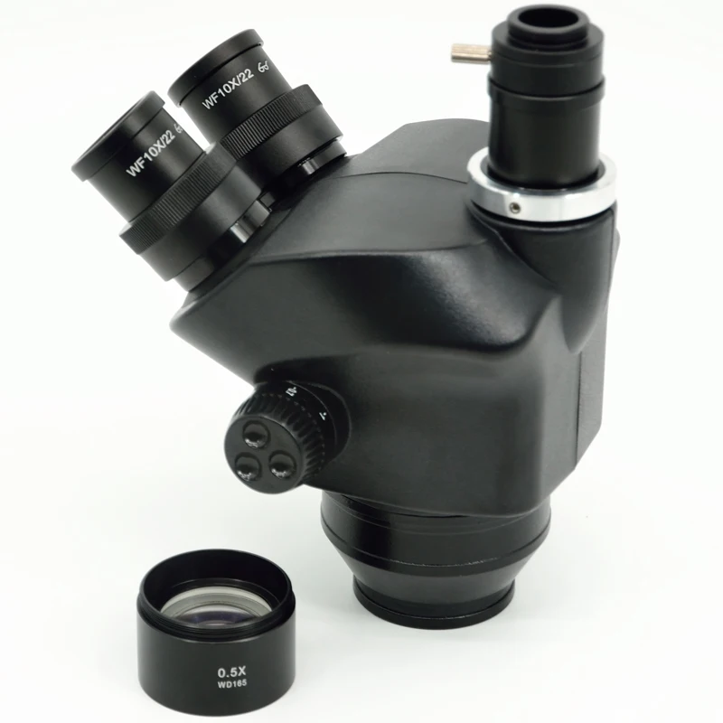 Стерео микроскоп FYSCOPE 7X-50X 14X-100X тринокулярная микроскопическая головка + WF10X/22 мм