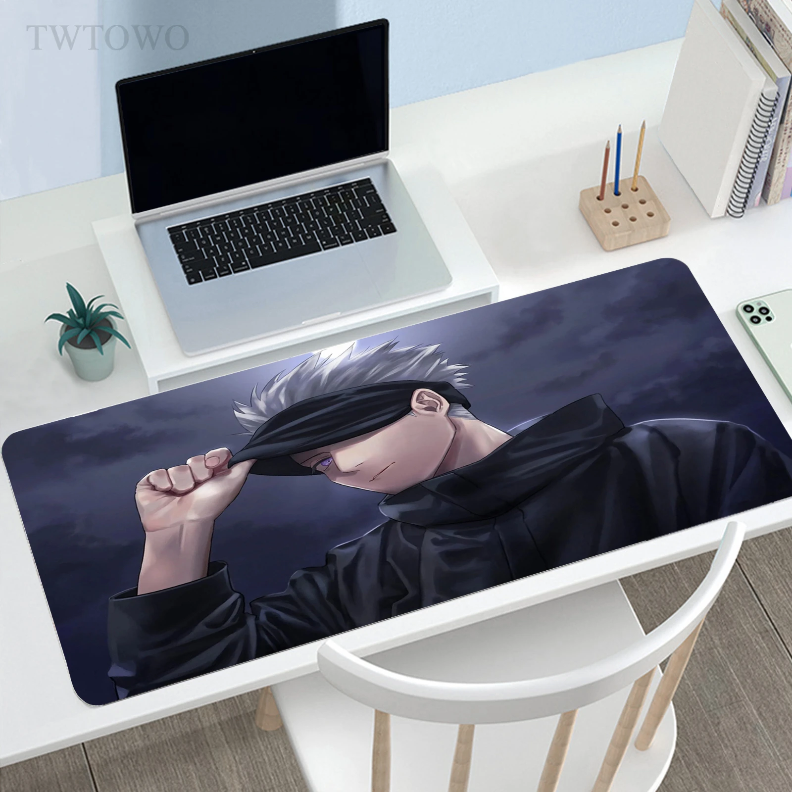 

Anime Jujutsu Kaisen Mouse Pad Gamer Computer HD New Mouse Mat keyboard pad Gamer Carpet Anti-slip Laptop Soft Mouse Mat