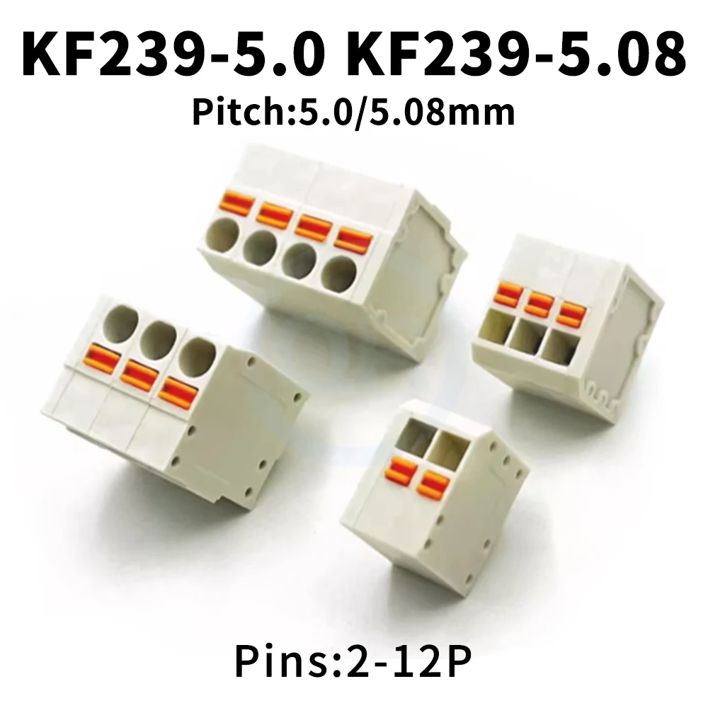 

Клеммный блок KF239 5,0 мм 5,08 мм (5 шт)
