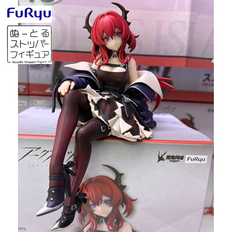 Фото Фигурка FuRyu Noodle Stopper HYPERGRYPH Arknights Surtr из ПВХ, 15 см, коллекционная модель по игре/аниме №1