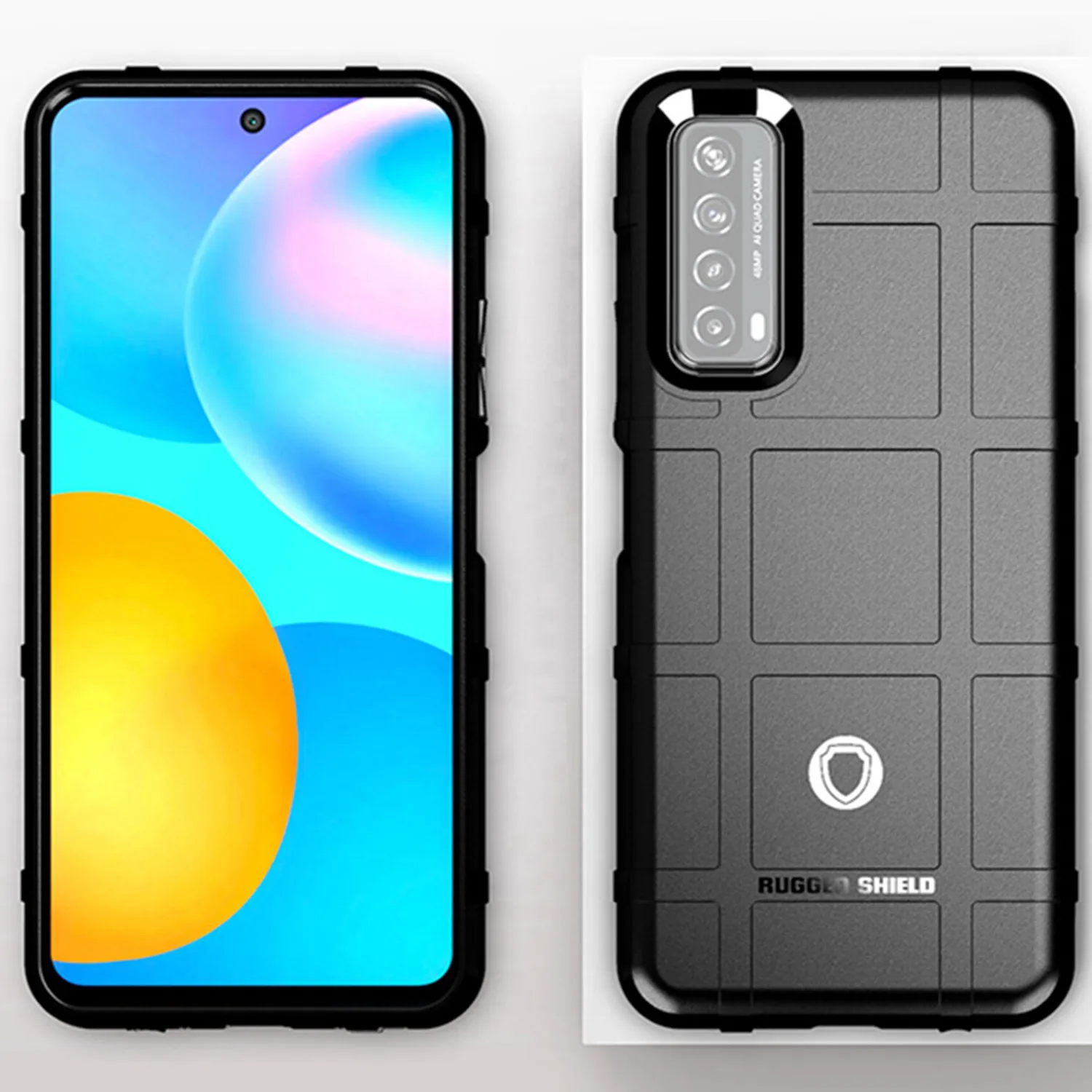 Противоударный чехол для P smart 2021 Huawei Y7A мягкий силиконовый чехол-накладка enjoy20 se