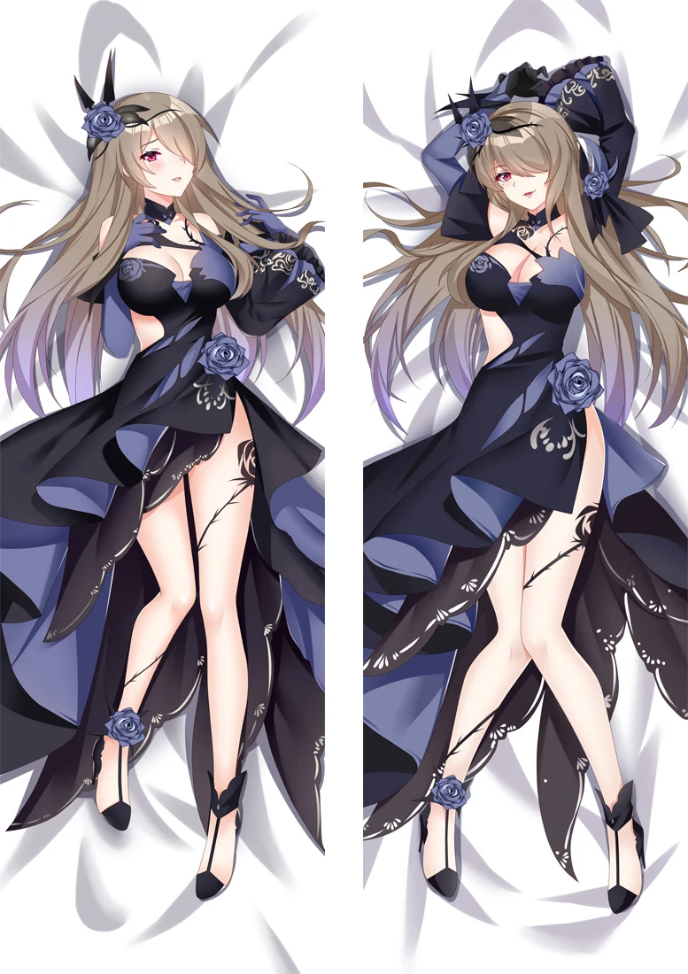 

Anime Honkai Impact 3 Rita Rossweisse Hugging Body Pillow Case Cover Pillow Case Cushion Cover Bedding