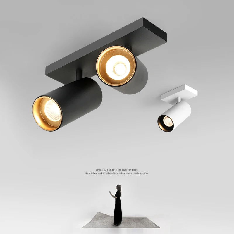 

Светодиодный ные потолочные светильники для дома/коммерческого использования, антибликовые лампы для гостиной, коридора, регулируемые све...