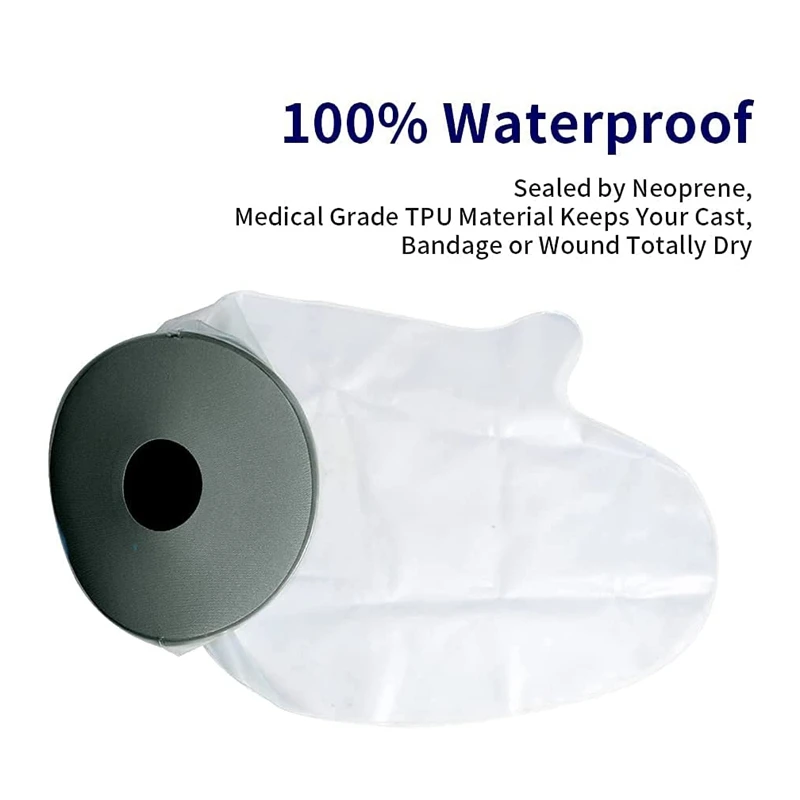 Водонепроницаемая Накидная крышка для взрослых защита рук и запястья душа ванны