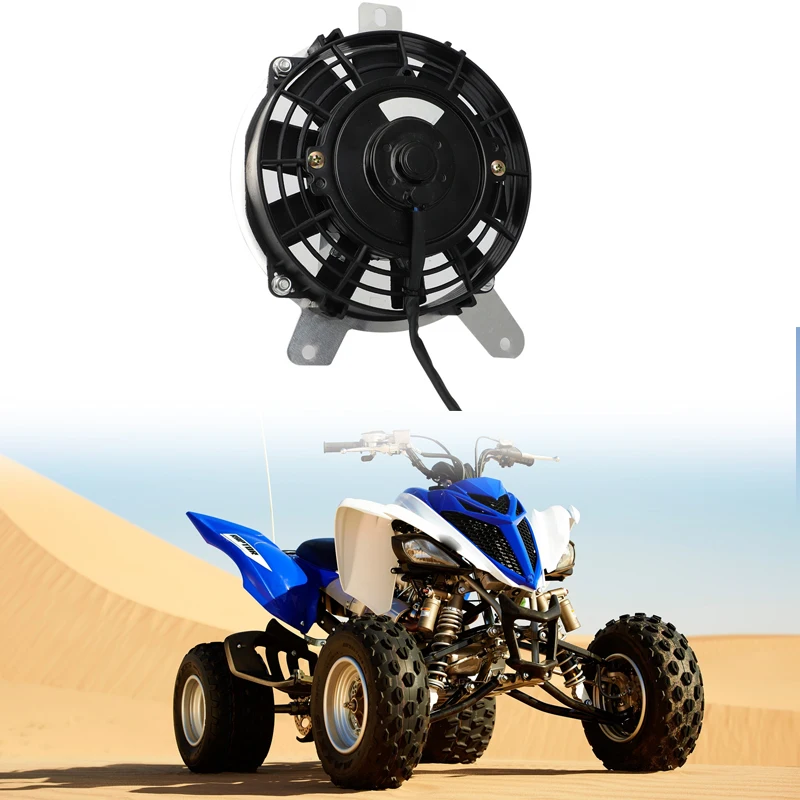 Двигатель охлаждающего вентилятора радиатора для Yamaha Raptor 700 YFM700 YFM700R/YFM700R SE Special Edition масляный радиатор водяного радиатора электрический