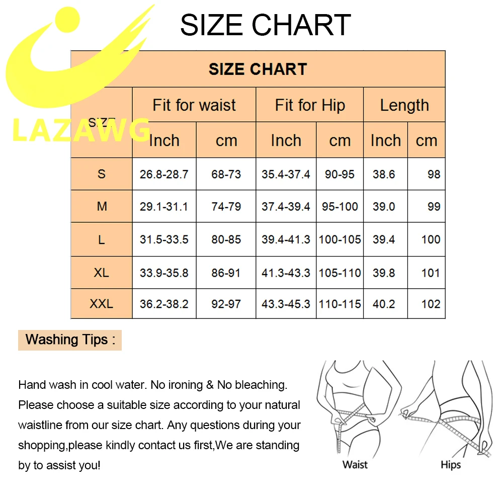 LAZAWG  Women Hot Neoprene Shpewear Gym Sauna Workout Trousers Sauna Pants Sweat Leggings Slimming Shapers Waist Trainer