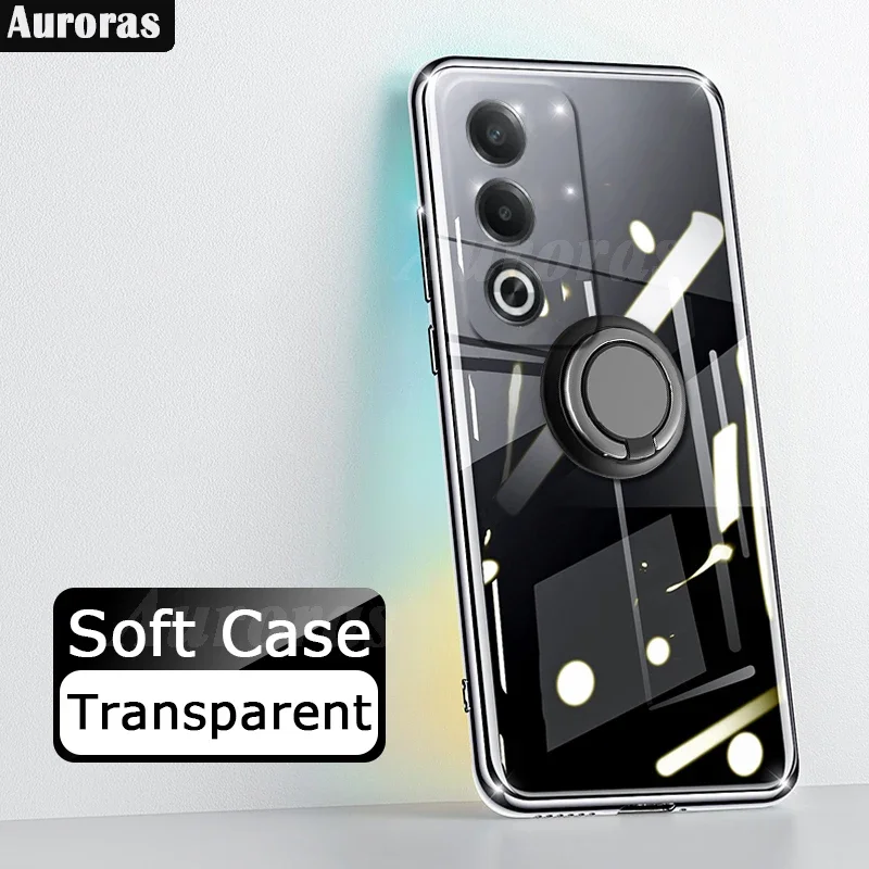 Auroras для OPPO A80 5G чехол с кольцом на палец прозрачный силиконовый A3 Pro A3X Обложка Fundas