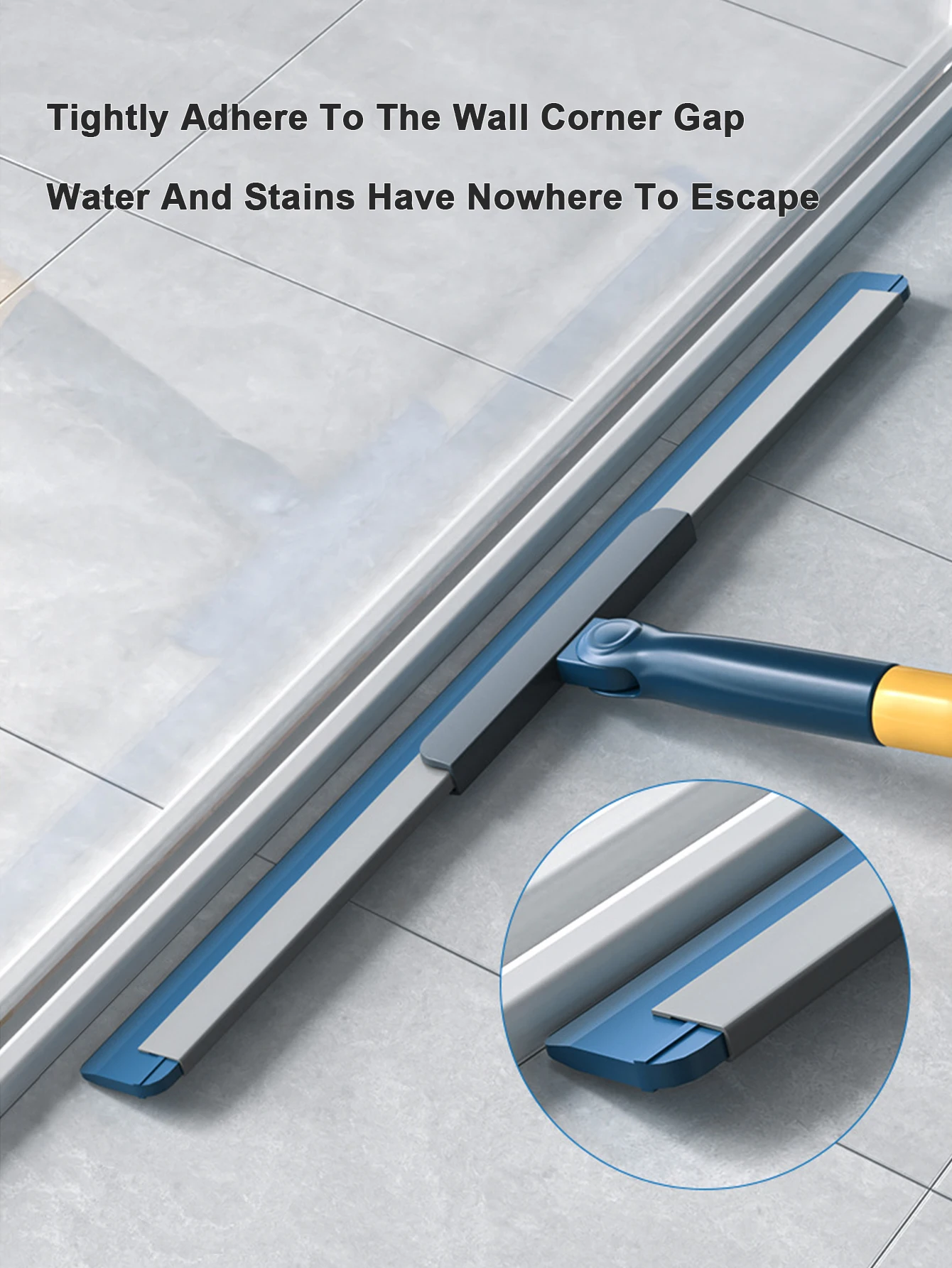 Волшебная метла для протирания воды и мытья пола двойного назначения бытовой