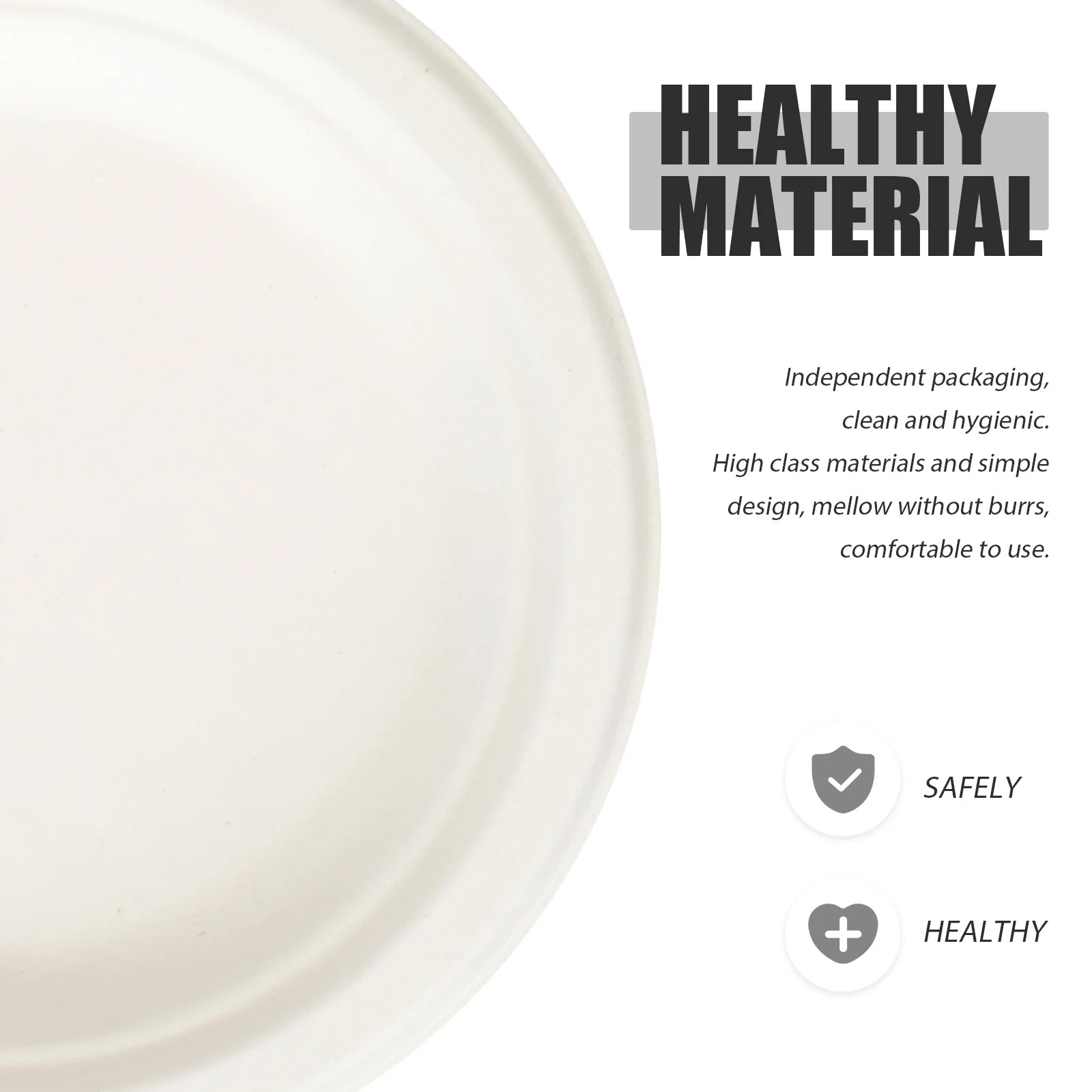 

50 шт. бумажные тарелки, одноразовые тарелки для торта, тарелки для еды на день рождения, бумажные тарелки для ресторана