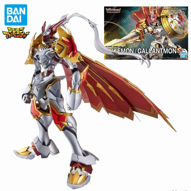 

Original Bandai Digimon Adventure Digimon Monster Figure-Rise Standard Dukemon Gallantmon Anime Action Toy Figures Model Toys