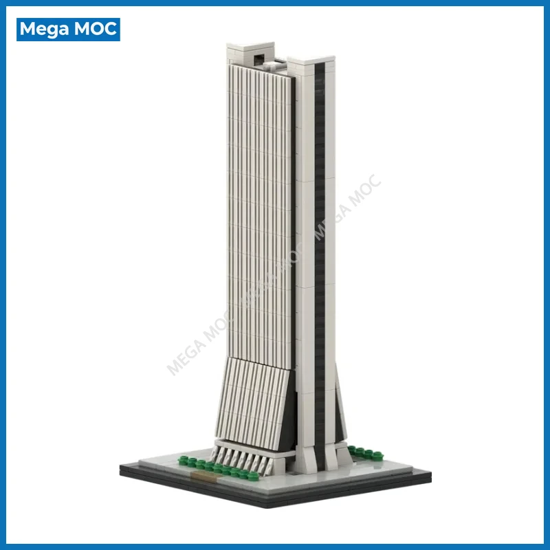 Конструктор Sompo Japan: Небоскрёб-диорама MOC, архитектурная модель для самостоятельной сборки (art.: 3920dcdbb6c63) - 3920dcdbb6c63