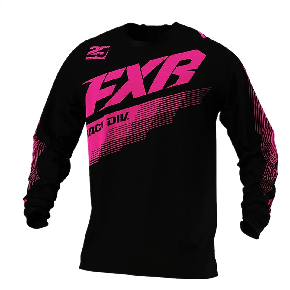 

Mountain Bike Summer Men's Shirt Black Pink Moisture-wicking Sweatshirt Long Sleeve Bicycle Fishing Dual-use Cycling Clothes
