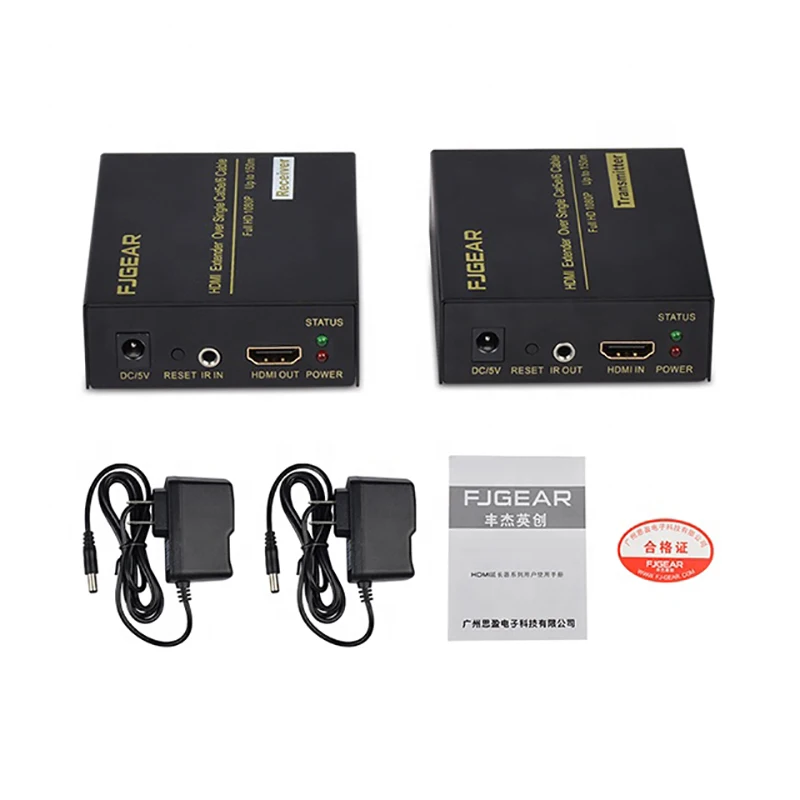 Hdmi-удлинитель 150 м по Ethernet tcp/ip rj45 cat5 cat5e cat6 HDMI-Сплиттер передатчик приемник для hd DVD