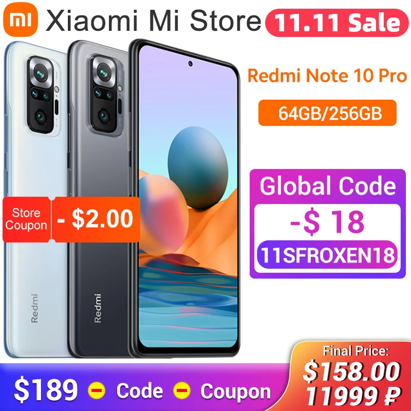 Najtaniej Globalna Wersja Xiaomi Redmi Note 10 Pro Telefony Komórkowe 64GB/256GB Snapdragon 732G Octa Core 108MP Quad Camera 5020mAh Bateria NFC Najtaniej Globalna Wersja Xiaomi Redmi Note 10 Pro Telefony Komórkowe 64GB/256GB Snapdragon 732G Octa Core 108MP Quad Camera 5020mAh Bateria NFC
