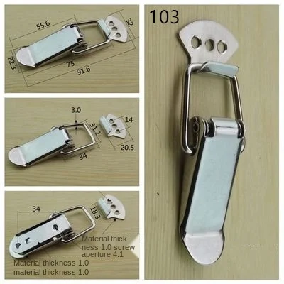 

Защелки из нержавеющей стали Halojaju 4 шт.