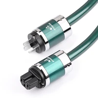factory direct hifi audiophile cable cd amplifier audio cable power cord ac power cable with au plug 1 5m