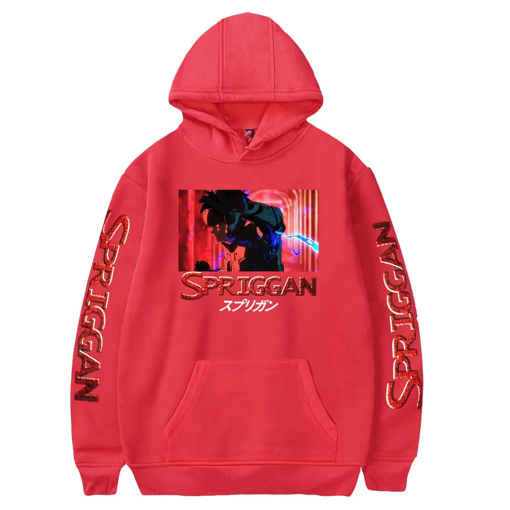 Spriggan аниме толстовка с длинным рукавом для мужчин и женщин толстовки Бесплатная