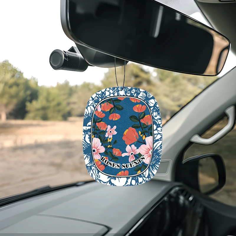 

New 1PCS Car Fragrance Piece Car Aromatherapy Car Solid Jewelry Deodorant Fragrance Paper Hanging Piece