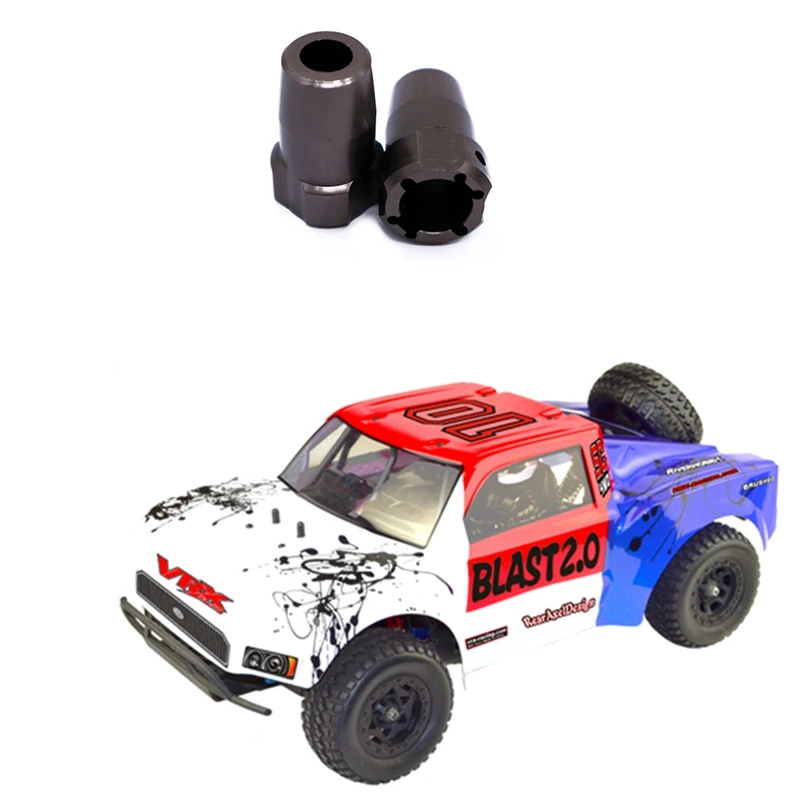 

2Pcs Metal Rear Axle Adaptor 10986 For VRX Racing RH1043 RH1045 RH1043SC RH1045SC 1/10 RC Car Upgrade Parts
