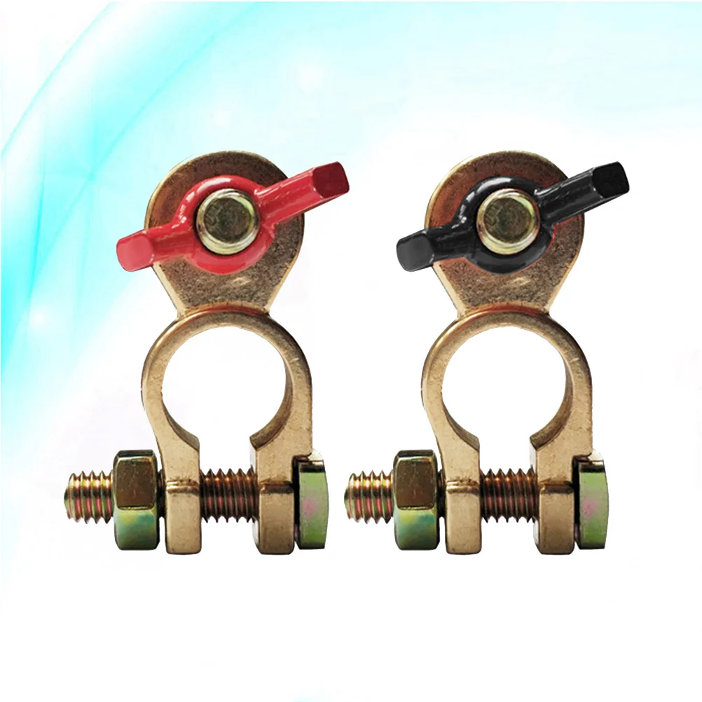 

1 Pair Car Clamp Terminal Protector Car Cable Terminal Negative Terminal Car Terminal