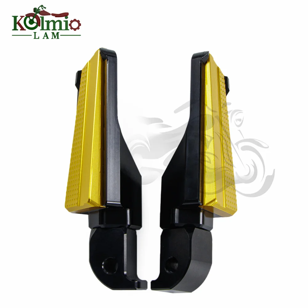 Фото Подходит для мотоцикла XMAX 125 250 300 400, задняя подставка для ног пассажира, педаль NMAX 125 150 155 TRICITY 300 X-MAX 125 X-NAX №5