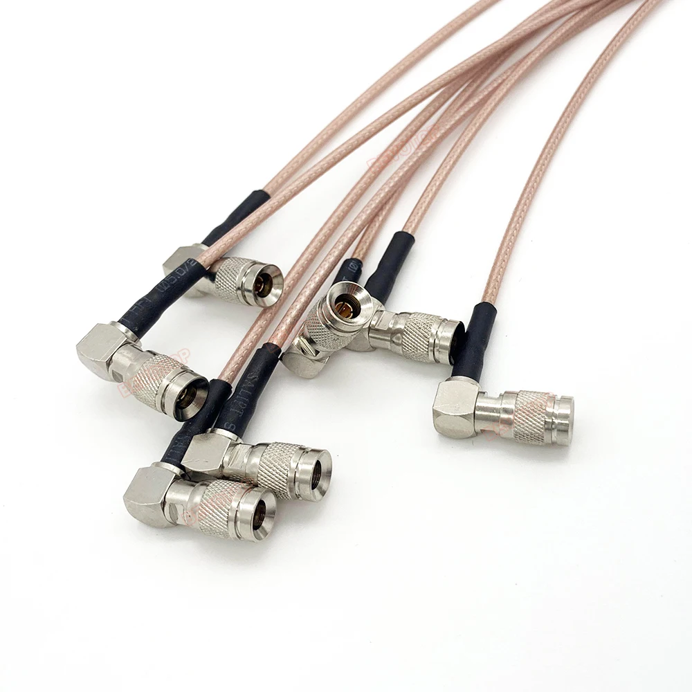 DIN 1 0/2 3 CC4 Mini BNC штекер к мини гнездовой разъем 75 Ом RG179 Pigtail HD SDI видеокабель RF