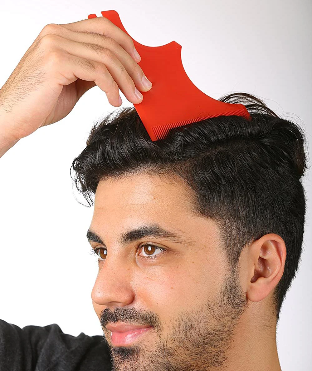 

Neck Hair Line Guide Neckline Shaving Template Guide Goatee Neckline Shaving Template Hair Beard Trimming Tools Styling Tools