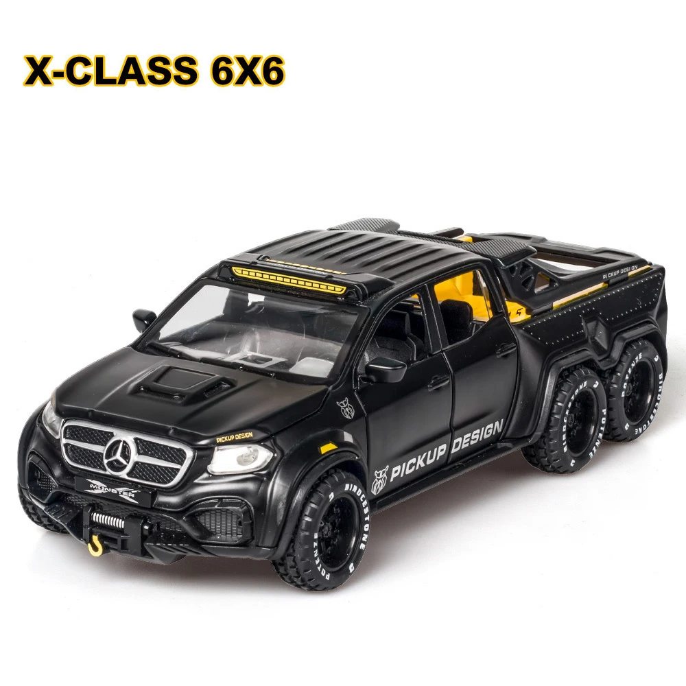 

Модель автомобиля игрушечного класса XCLASS EXY 6x6, масштаб 1:28, из сплава