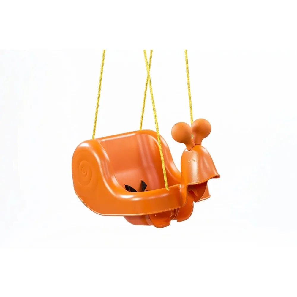 

Snail Baby and Toddler Swing Full Barrel Swing Seat Polyethylene Structure