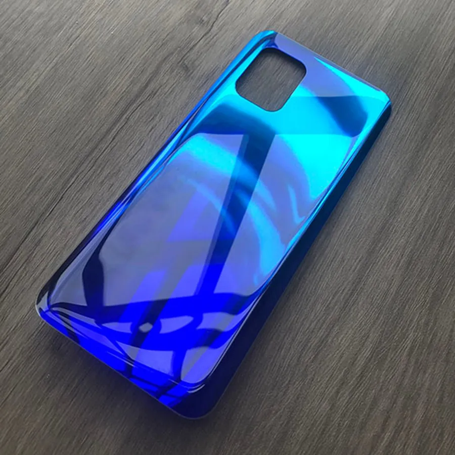 Прозрачная задняя крышка для Xiaomi Mi 10 Lite 5G аккумулятора Задняя стеклянная панель