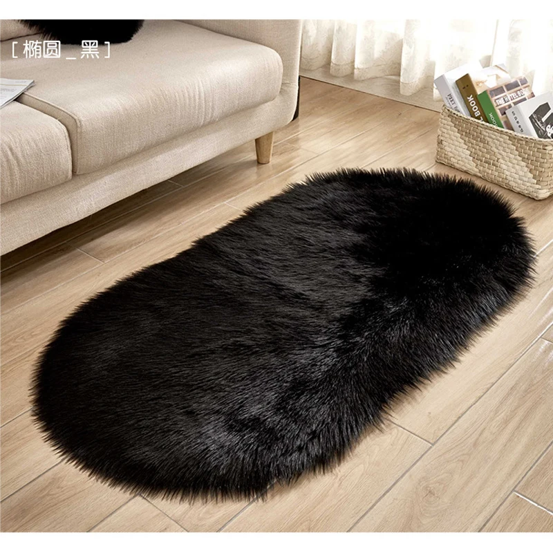 

Creative home imitation wool carpet floor mat living room sofa cold-proof floor mat