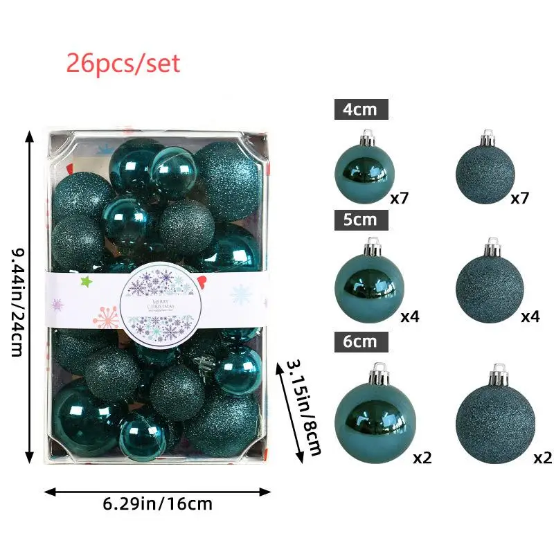 

Рождественские шары Beeroom, 26 шт.