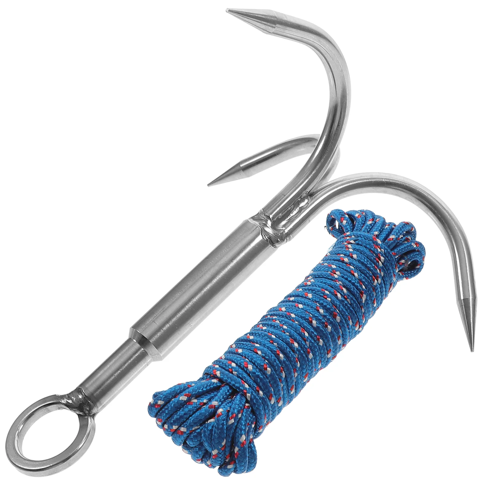 

Hook Climbing Grappling Claw Outdoor Mountain Carabiner Survivalanchor Aquatic Steel Stainless Climb Grapple Equipment Three