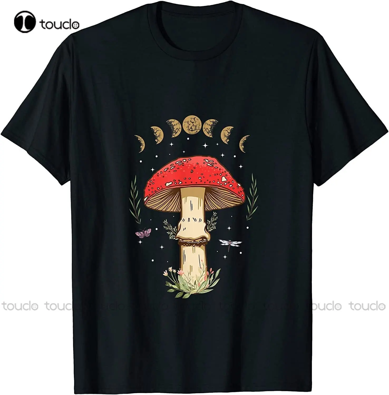 

Dark Academia Cottagecore Aesthetic Magical Mushroom Fungi T-Shirt Christian Tshirts Women Digital Printing Tee Shirts Xs-5Xl
